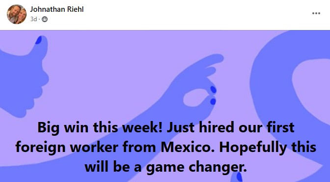 Testimonial: Johnathan Riehl