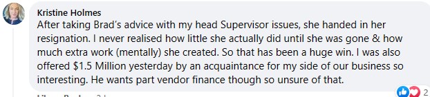 Testimonial: Kristine Holmes