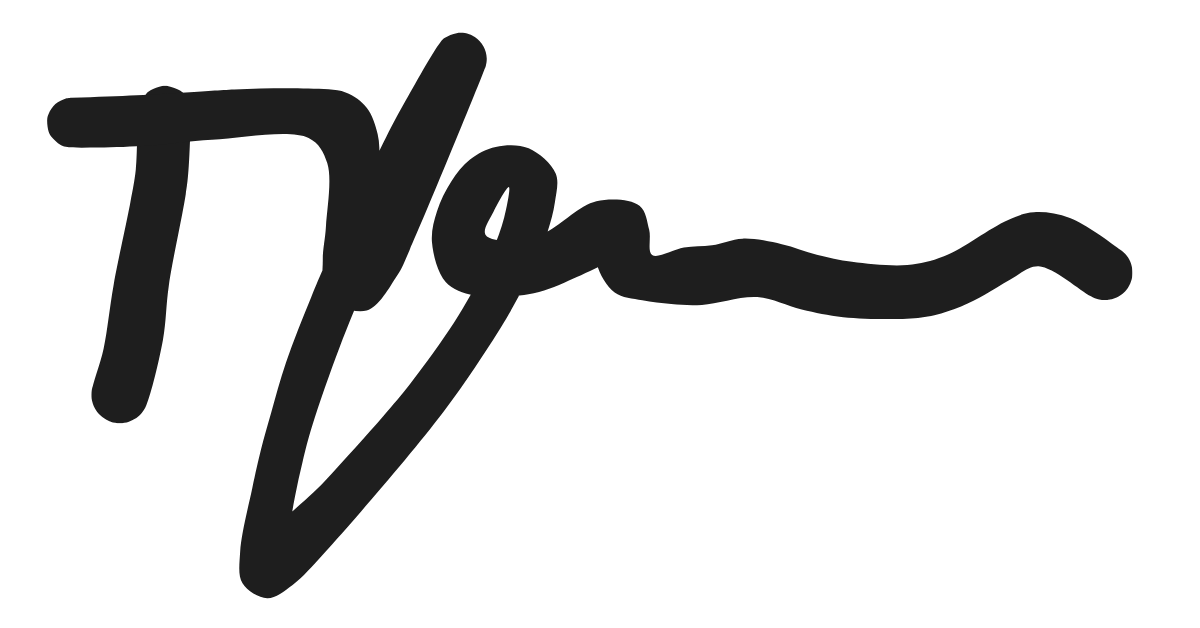 Tim Yewchuk signature